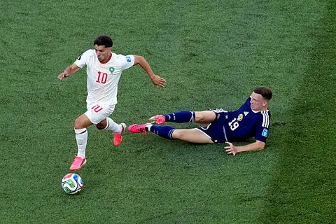 انضم إلى ثلاثي تاريخي.. براهيم دياز لا يعرف سوى التألق مع منتخب المغرب